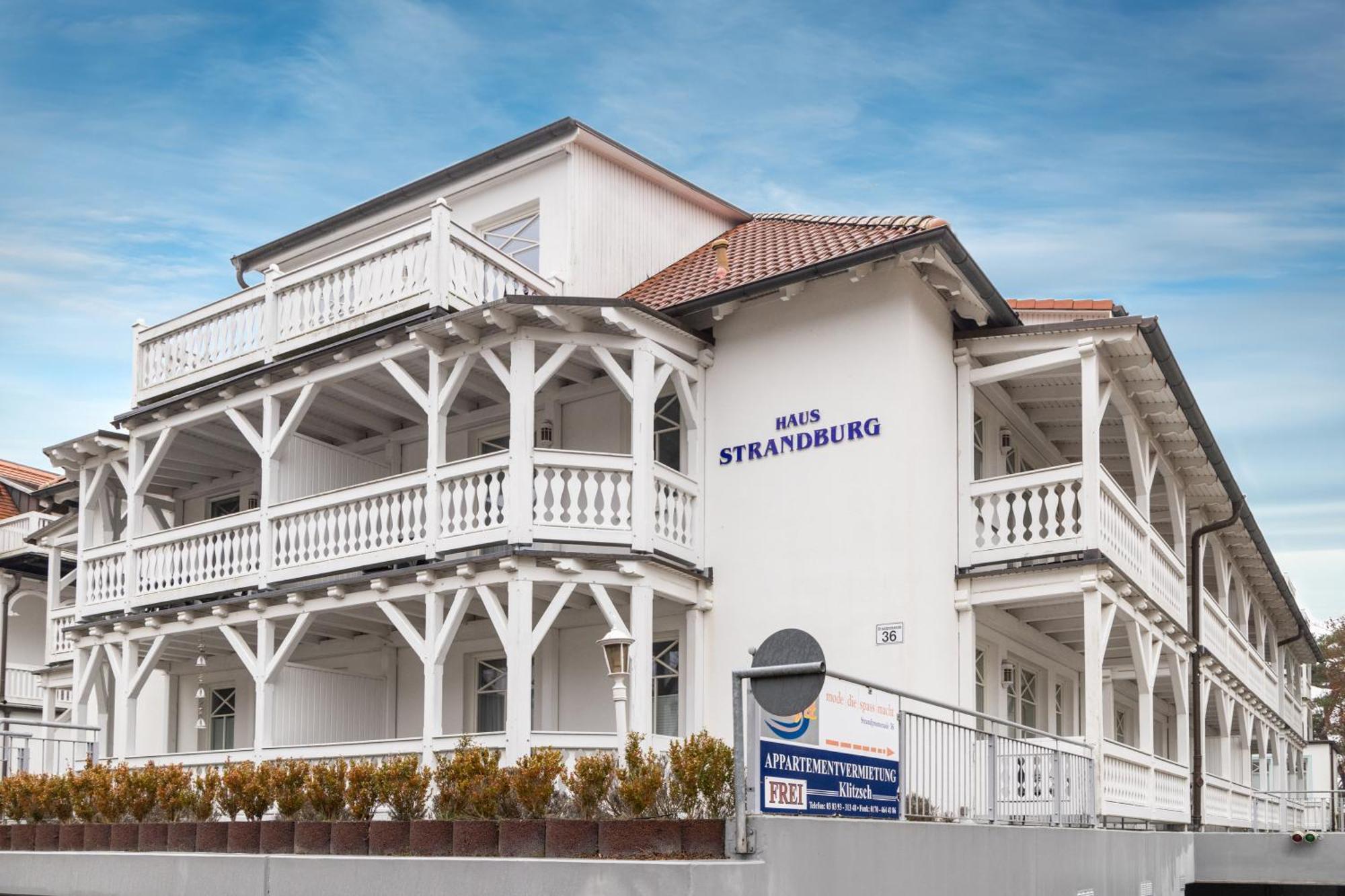 Haus Strandburg - Hinter Duene Und Meer Binz Exterior photo
